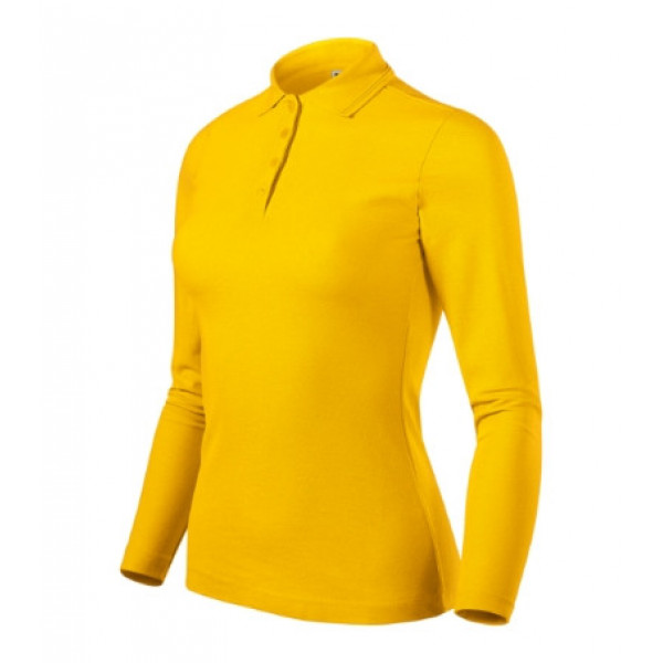 Pique Polo LS - yellow