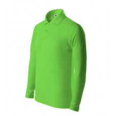 Pique Polo LS - apple green
