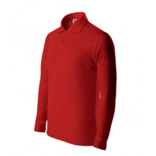 Pique Polo LS - red