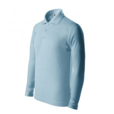 Pique Polo LS - sky blue