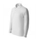 Pique Polo LS - white