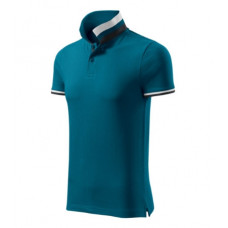 Collar Up - petrol blue
