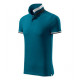 Collar Up - petrol blue