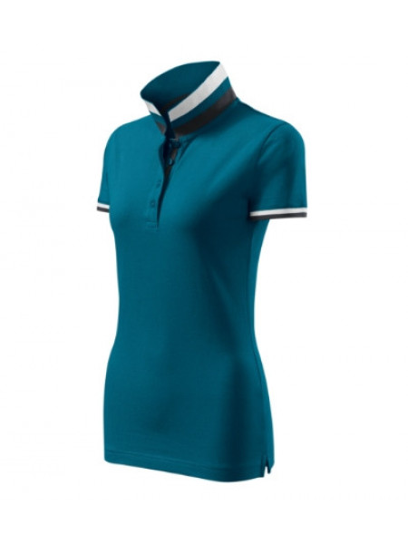 Collar Up - petrol blue