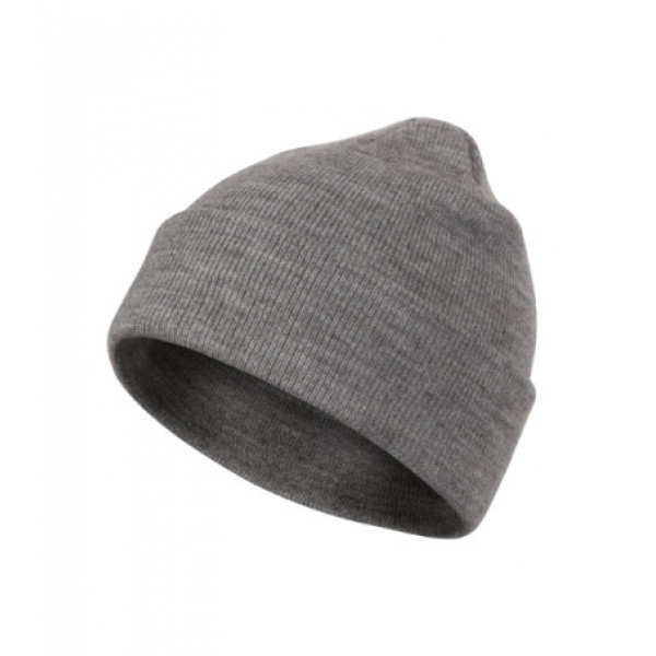 Beanie - dark gray melange