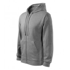 Trendy Zipper - dark gray melange