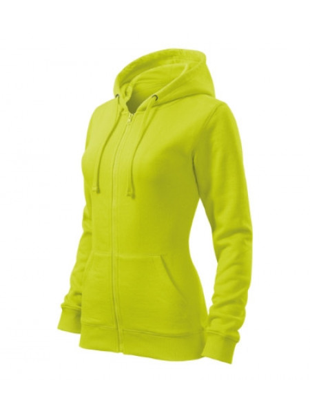 Trendy Zipper - zitronengrün