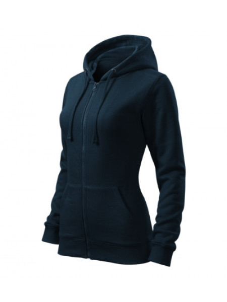 Trendy Zipper - marineblau
