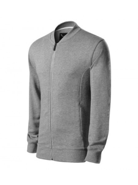 Bomber - dark gray melange