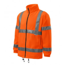 HV Fleece Jacket - fluorescent orange
