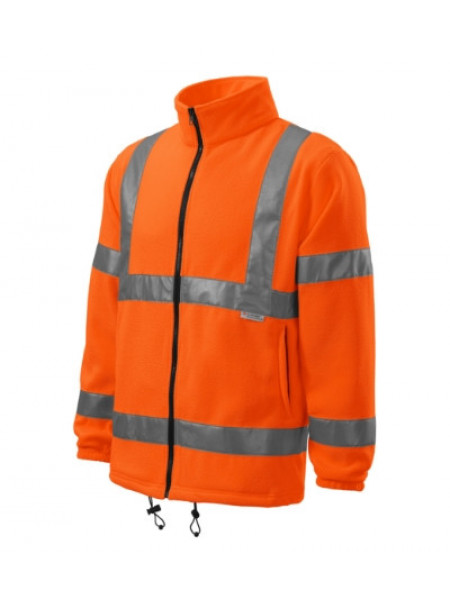 HV Fleece Jacket - fluorescent orange