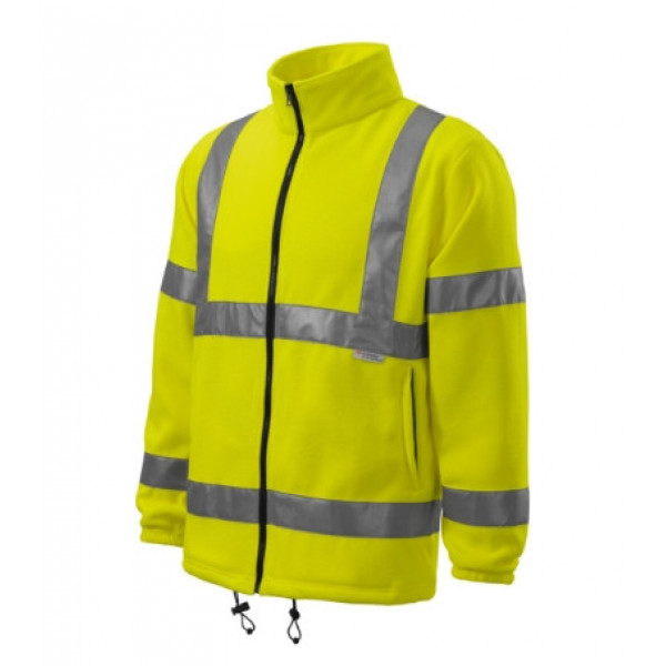 HV Fleece Jacket - fluorescent yellow