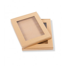 Gift box with cover - transparent cover