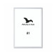 Clipframe for posters - silver birch