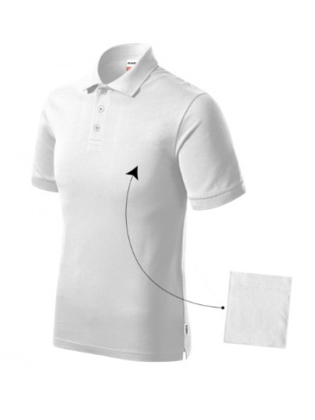 Resist Heavy Polo krekls, balts 00 (zīmola etiķete)
