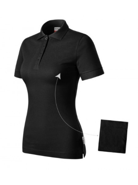 Resist Heavy Polo krekls, melns, 01 (zīmola etiķete)
