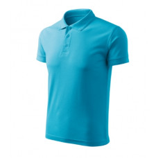 Pique Polo Free - blue atoll