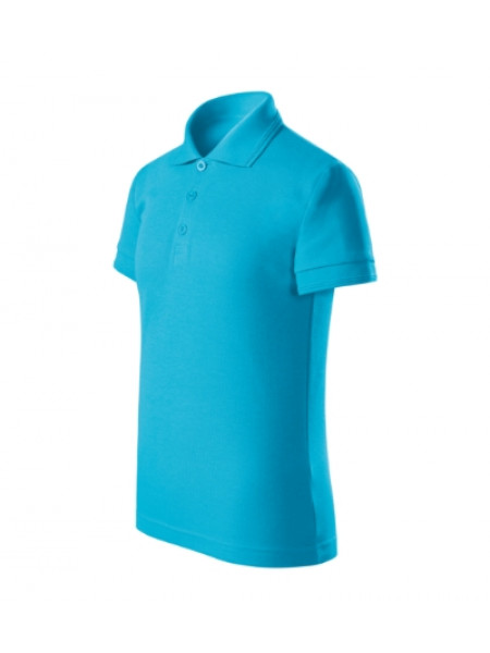 Pique Polo Free - blue atoll