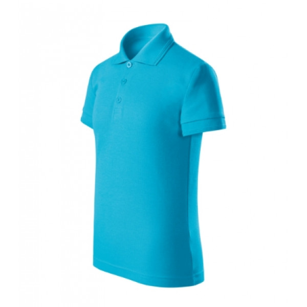 Pique Polo Free - blue atoll
