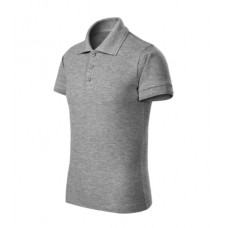 Pique Polo Free - dark gray melange
