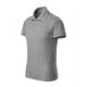 Pique Polo Free - dark gray melange
