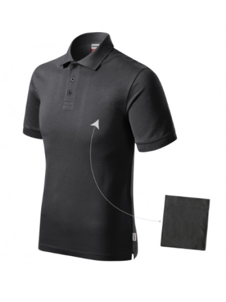 Resist Heavy Polo - ebony gray 94 (brand label)