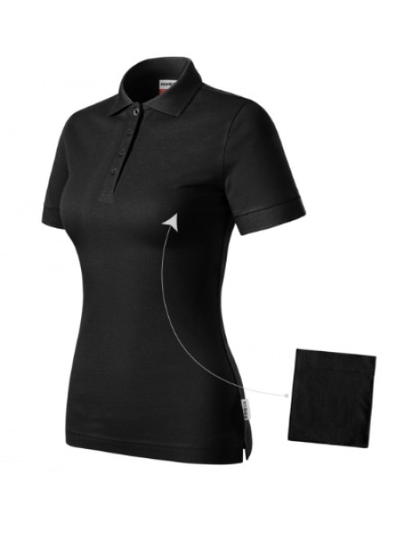 Resist Heavy Polo - black 01 (brand label)