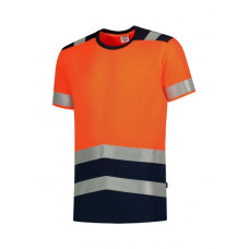 T-Shirt High Vis Bicolor - fluorescent orange