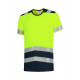 T-Shirt High Vis Bicolor - fluorescent yellow