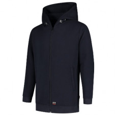 Hooded Sweat Jacket Washable 60°C - navy blue