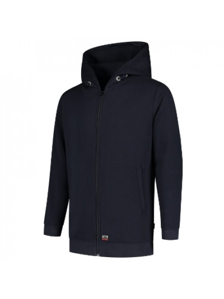 Hooded Sweat Jacket Washable 60°C - navy blue