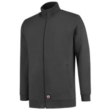 Sweat Jacket Washable 60 °C - dark gray