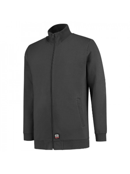 Sweat Jacket Washable 60 °C - dark gray