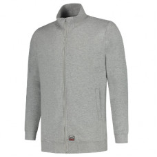 Sweat Jacket Washable 60 °C - grey melange