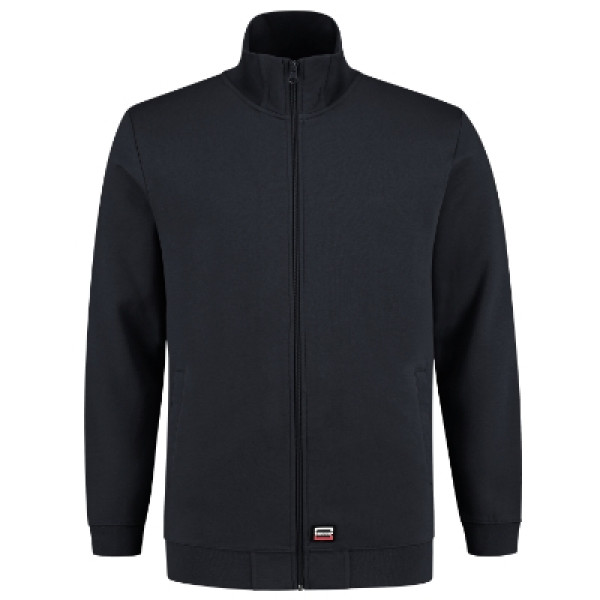 Sweat Jacket Washable 60 °C - navy blue