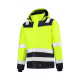 Midi Parka High Vis Bicolor - fluorescent yellow