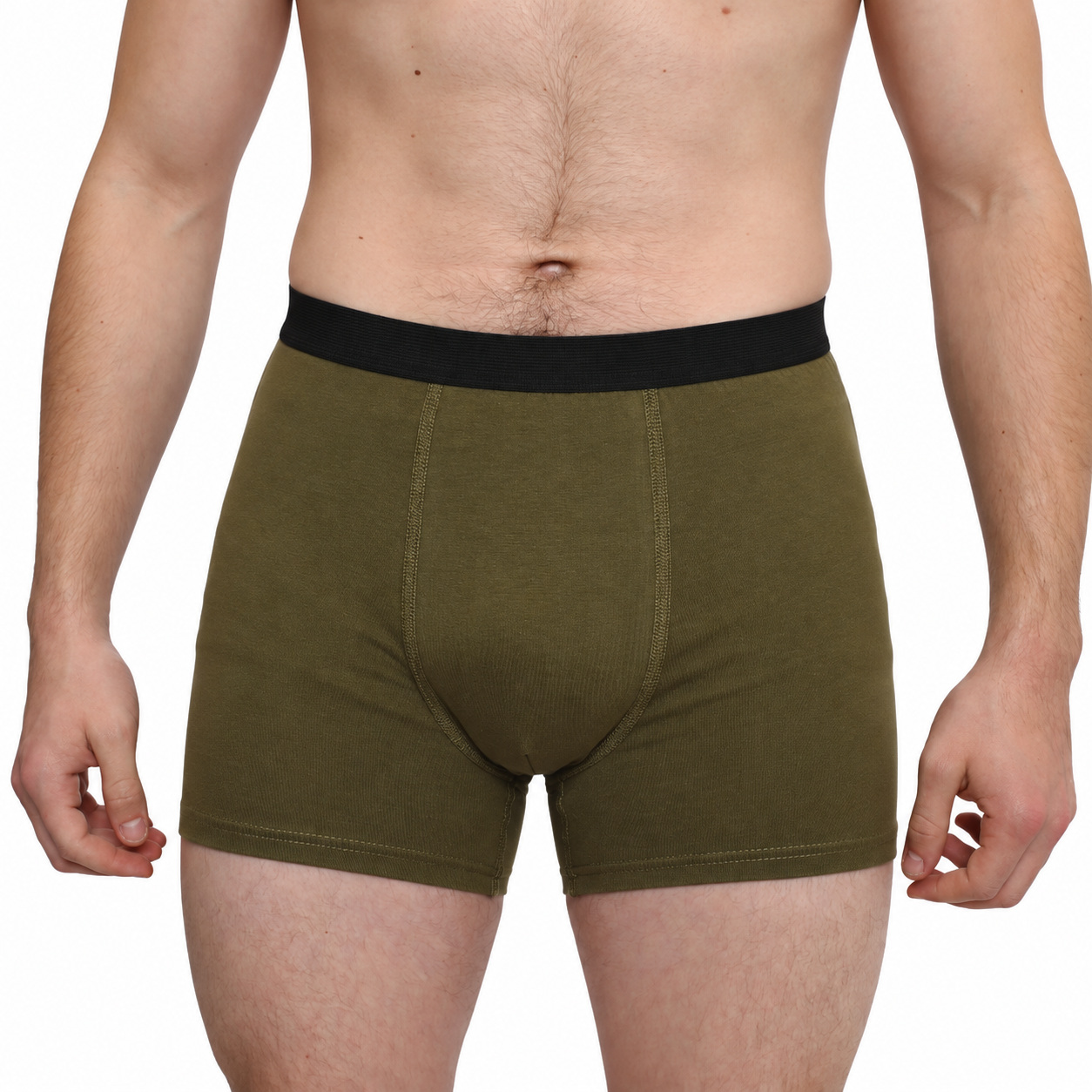 Boxer Briefs 010-1 — olive — front