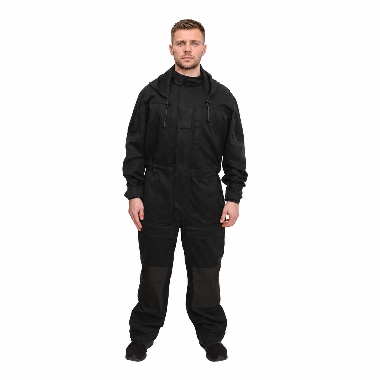 Coveralls 016-1 — front — hood down